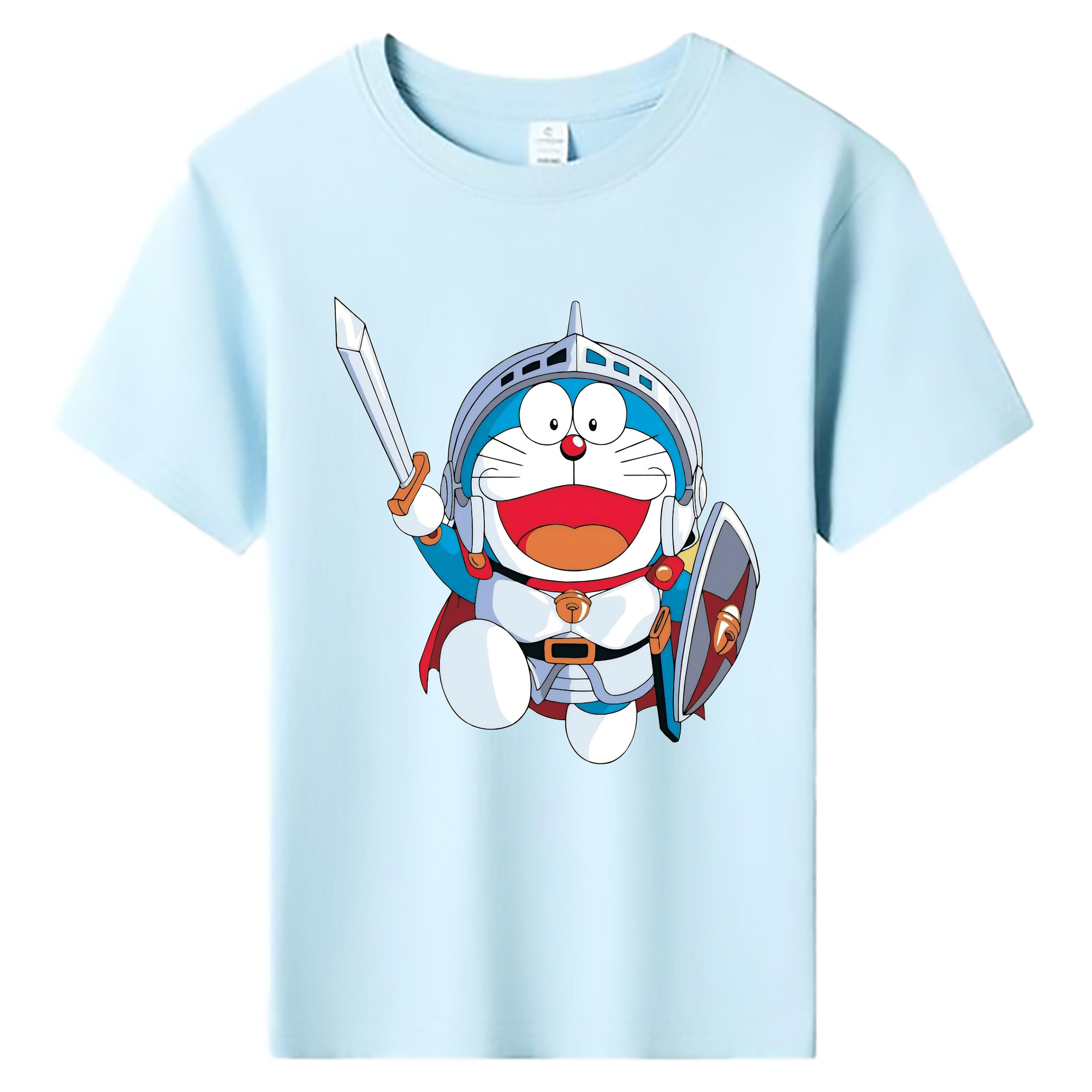 （画像用） ドラえもん Doraemon 綿100％キッズTシャツ（フロントプリント）